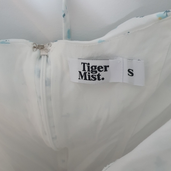 Tiger Mist White Floral Dress Size S - Picture 7 of 12